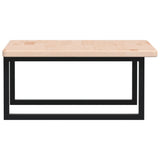 Basin Shelf Wall Mounted Steel and Solid Wood Oak 3302461