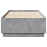 Bed Frame without Mattress Concrete Grey 90x200 cm 3209726