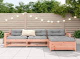 4 Piece Garden Sofa Set Solid Wood Douglas Fir 3250802