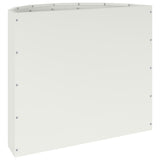 Planter White 60 x 30 x 50 cm Steel 883718