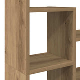 Bookcase Artisian Oak 72x20x120.5 cm Engineered Wood 858164