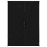 Sideboard Black Oak 60 x 31 x 84 cm Engineered Wood 862263