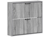 Wall-Mounted Shoe Cabinet HOORN 71 x 17 x 86 cm Engineered Wood 897301