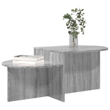 Coffee Table Grey Sonoma 100 x 50 x 40 cm Engineered Wood 8001052