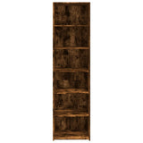 Highboard Smoked Oak 50x41x185 cm Engineered Wood 3281684