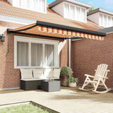 Awning Yellow and Orange 350 x 250 x 165 cm 3330264