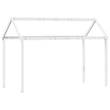 Loft Bed with Ladder and Roof without Mattress White 90x200 cm 3282151