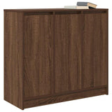 Sideboard Brown Oak 85x34x76 cm Engineered Wood 861631