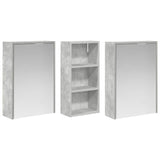 Bathroom Cabinet Set 3 pcs 116 x 16 x 62.5 cm Engineered wood 3403811
