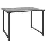 Garden Table Anthracite 55x40x37 cm Steel 355821