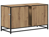Bathroom Cabinet Artisan Oak 80 x 33 x 60 cm Engineered Wood 883638