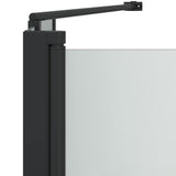 Shower Enclosure Manual Black 120 x 68 x 130 cm 42018547
