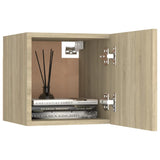 6 Piece TV Cabinet Set Sonoma Oak Engineered Wood 3078975