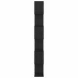 Book Cabinet Black Oak 70 x 24 x 193.5 cm Engineered Wood 869253