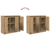Sideboard Artisan Oak 85x34x76 cm Engineered Wood 861633