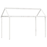 Kids' Bed Roof White 217x95.5x159 cm Solid Wood Pine 846959