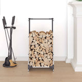 Firewood Rack 40x30x80 cm Stainless Steel 864235