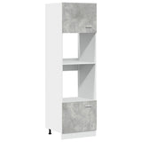 7 Piece Kitchen Cabinet Set Lyon Concrete Grey Engineered Wood 3324856