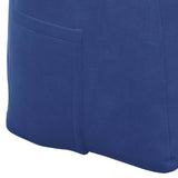 Back Pillow Police Blue 200 x 24 x 50 cm Velvet 42014614