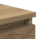 Sideboard with Drawers Artisan Oak 37.5x35x99 cm Engineered Wood 861768