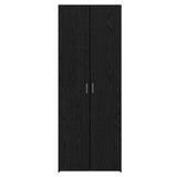 Highboard 2 pcs Black Oak 70 x 42.5 x 185 cm 3365590