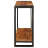 Console Table Brown 90 x 33 x 75 cm Solid rough mango wood 4104736