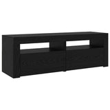 TV Cabinets 2 pcs Black oak 180 x 35 x 40 cm Engineered wood 3332505