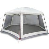 Pool Tent with Removable Fly & Mesh Walls Grey 618x532 cm 4100630