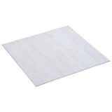 Self-adhesive Flooring Planks 5.11 m PVC White 146239