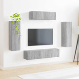 TV Cabinet 5 pcs Grey Sonoma 3409174