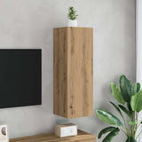 TV Cabinet Artisan Oak 30.5x30x90 cm Engineered Wood 856396