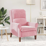 Armchair Pink 76 x 94 x 102 cm Velvet 42009861