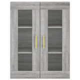 Wall Mounted Cabinets 2 pcs Grey Sonoma Engineered Wood 3197935