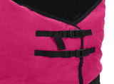 Horse Blanket Pink and Black 145 cm Polyester 42013084