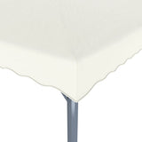 Gazebo 300x300 cm Cream Aluminium 48058
