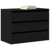 Drawer Cabinet Black 80 x 41 x 58 cm Engineered Wood 868902