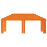 Gazebo Cover 6 x 3 m Orange Polyester 190 gsm 900431