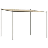 Gazebo Beige 3x3 m 180 g/m Fabric and Steel 362463