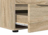 Storage Cabinet Sonoma Oak 40 x 48 x 57 cm Engineered Wood 888839