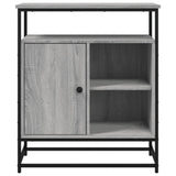Sideboard Grey Sonoma 69x35x80 cm Engineered Wood 835547