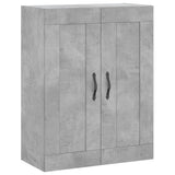 Highboard Concrete Grey 69.5x34x180 cm Engineered Wood 3199653