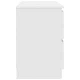 TV Cabinet White 80x35x54 cm Engineered Wood 861787