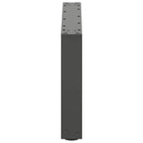 Coffee Table Legs U-Shaped 2 pcs Anthracite 70x cm Steel 4013146