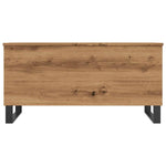 ZNTS Coffee Table Artisan Oak 90x44.5x45 cm Engineered Wood 857443
