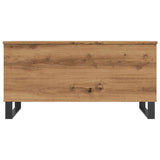 ZNTS Coffee Table Artisan Oak 90x44.5x45 cm Engineered Wood 857443