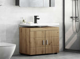 Bathroom Cabinet Set TULUM Artisan Oak 60 x 34 x 63 cm 880330