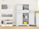 Multi-Storage Freestanding Kitchen Cabinet - White T3398P342968