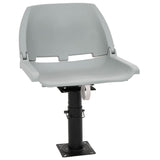 Boat Seat with Pedestal Height Adjustable 360&deg Rotatable 3294947