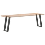 Console Table Legs U-Shaped 2 pcs Anthracite 38x cm Steel 4012782