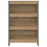 Book Cabinet Artisian Oak 80 x 30 x 121 cm Engineered Wood 886419